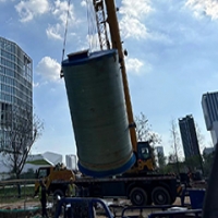 內(nèi)河和外河水源換水循環(huán)泵站使用