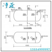 50m3玻璃鋼消防池